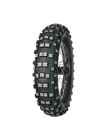 Pneu Arrière Enduro MITAS Terra Force-EF 140/80-18 70M TT FIM Super Light Green