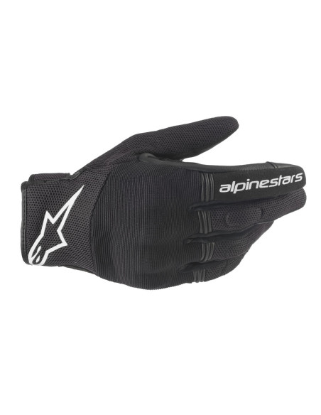 Gants moto route Femme Alpinestars Stella Copper - Noir Blanc