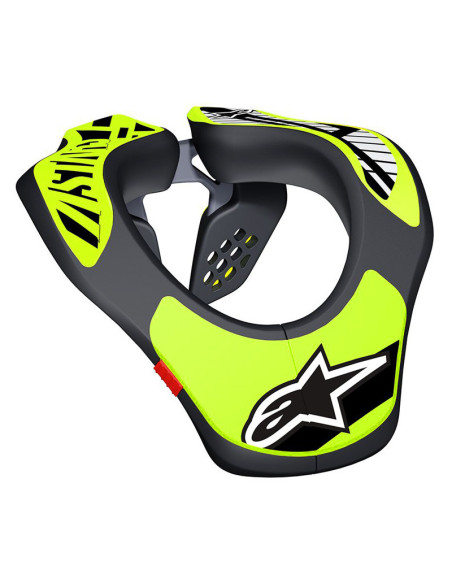 Protection de cervicales Enfant ALPINESTARS Neck Brace - Noir Jaune Fluo