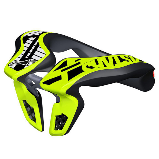 Protection de cervicales Enfant ALPINESTARS Neck Brace - Noir Jaune Fluo