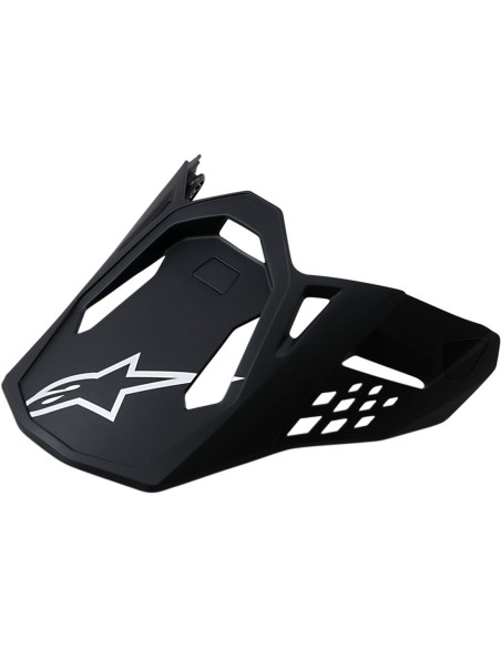 Visière de casque cross Alpinestars S-M10 et S-M8 - Noir Mat