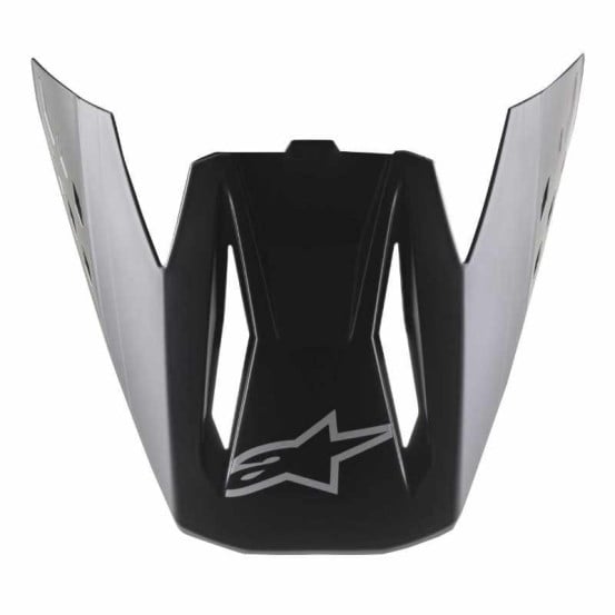 Visière de casque cross Alpinestars S-M5 Solid - Noir Mat