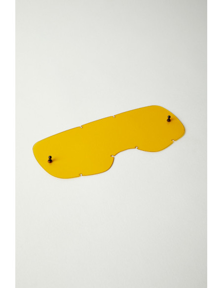 Ecran Lexan pour masque Fox Airspace et Main - Jaune