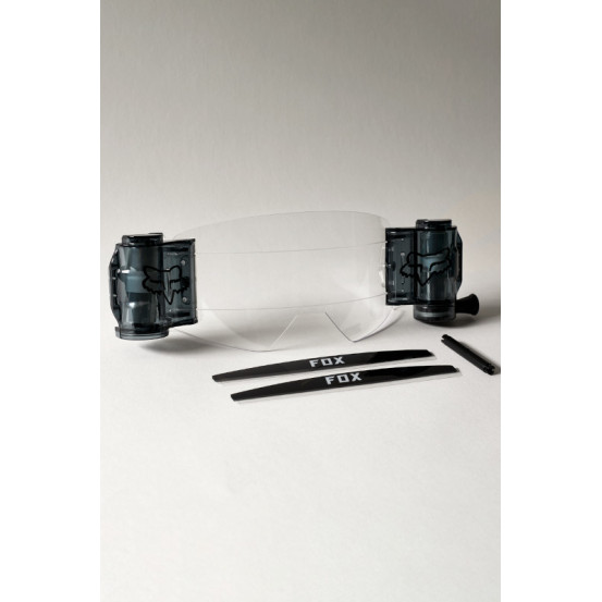 Système Roll off complet Fox pour masque cross Vision