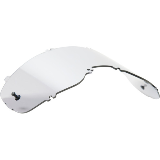 Ecran double pour masque Fox Airpasce et Main MX22 - Chromé
