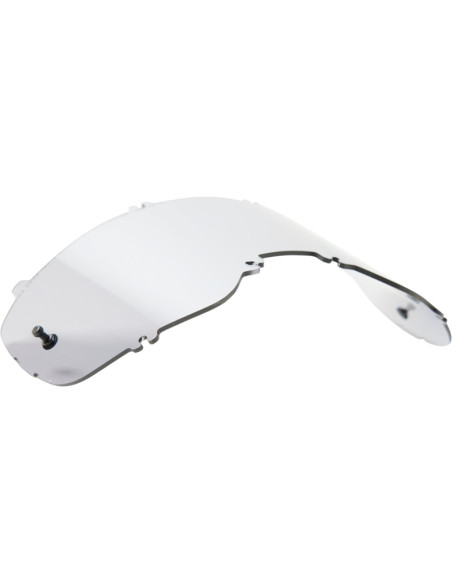 Ecran double pour masque Fox Airpasce et Main MX22 - Chromé