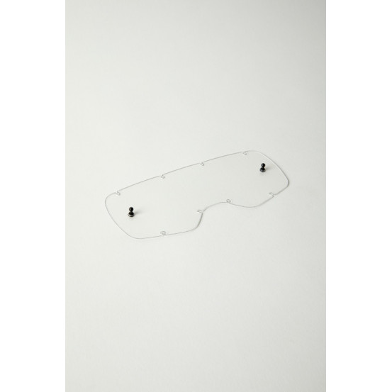 Ecran Lexan pour masque cross enfant Fox Airspace et Main II - Clair