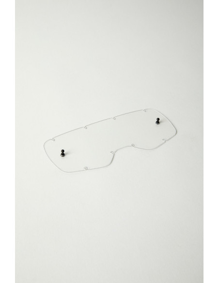 Ecran Lexan pour masque cross Fox Airspace II et Main II - Clair