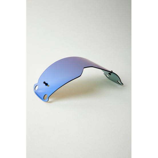 Ecran pour masque cross Fox Vue - Iridium Bleu