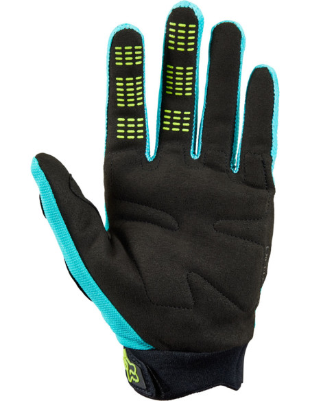 Gants cross Fox 2023 Dirtpaw - Turquoise