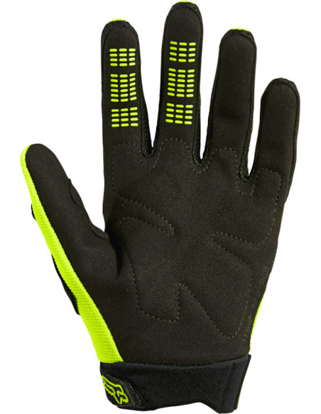Gants cross enfant Fox Dirtpaw - Jaune Fluo
