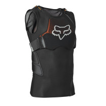 Gilet de protection Fox sans manches Baseframe Pro D3O - Noir