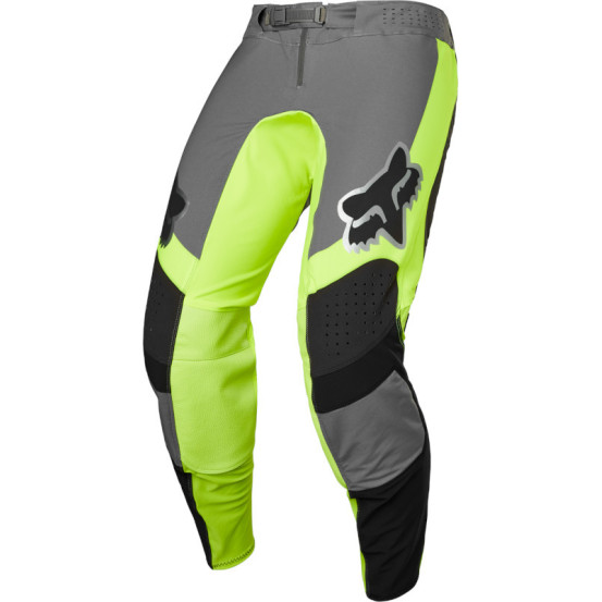 Pantalon cross Fox 2022 Flexair Mirer - Noir Jaune