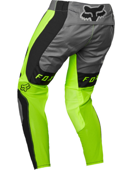 Pantalon cross Fox 2022 Flexair Mirer - Noir Jaune