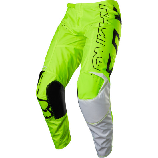 Pantalon cross enfant Fox 2022 180 Skew - Jaune Fluo