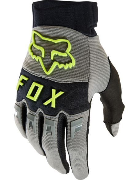 Gants cross Fox 2023 Dirtpaw CE - Gris Jaune