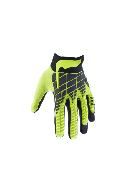 Gants cross Fox 2024 360 - Jaune Fluo