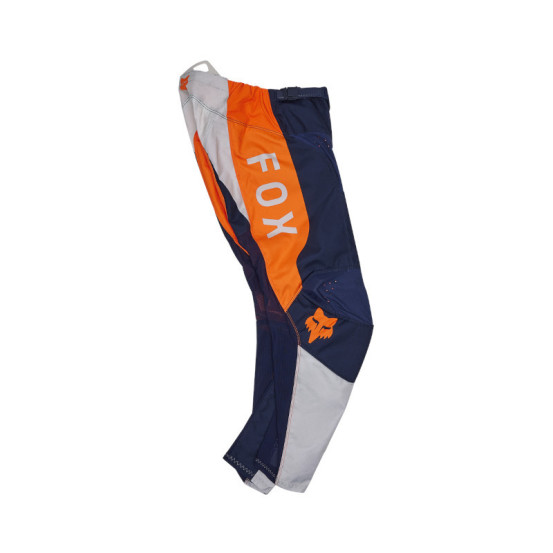 Pantalon cross enfant Fox 2024 180 Nitro - Orange Fluo