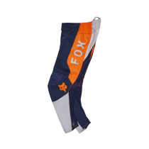 Pantalon cross enfant Fox 2024 180 Nitro - Orange Fluo 2