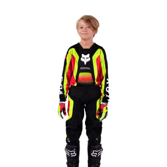 Pantalon cross enfant Fox 2024 180 Ballast - Noir Rouge