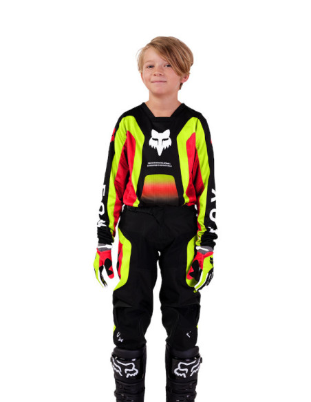 Pantalon cross enfant Fox 2024 180 Ballast - Noir Rouge