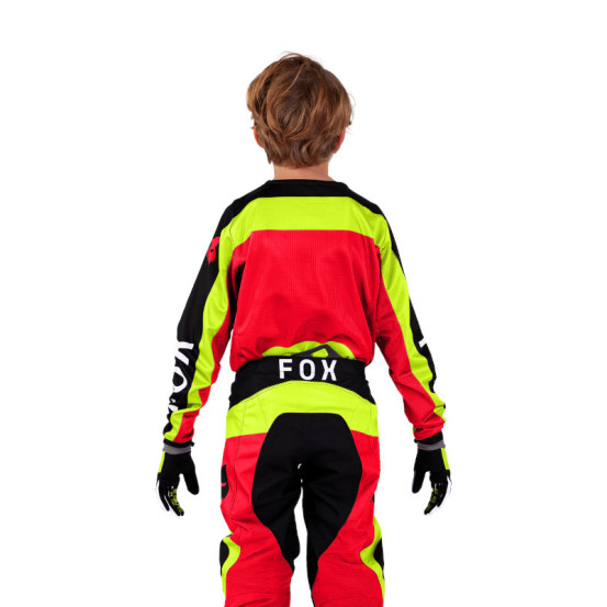 Pantalon cross enfant Fox 2024 180 Ballast - Noir Rouge