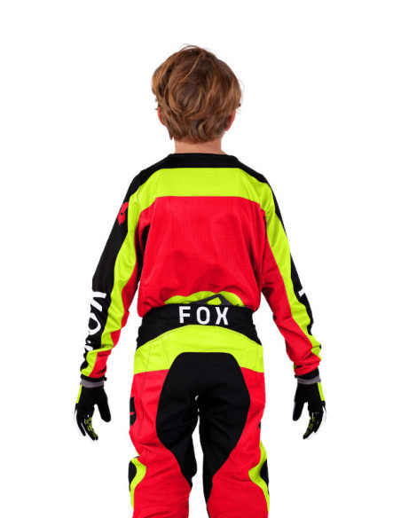 Pantalon cross enfant Fox 2024 180 Ballast - Noir Rouge