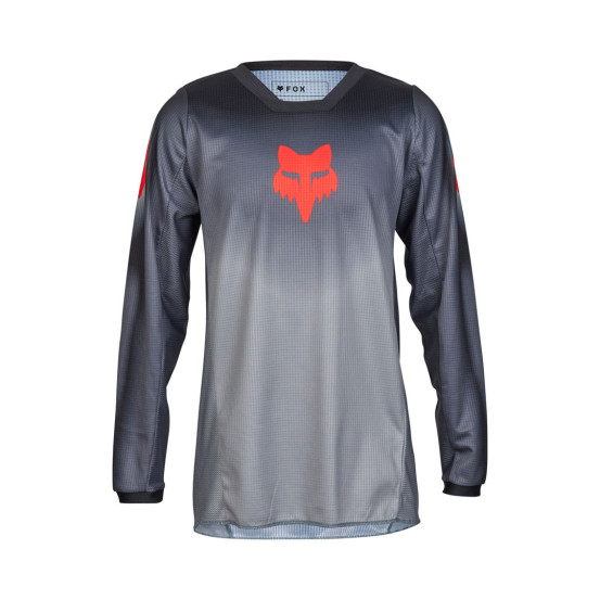 Maillot cross enfant Fox Spring 2024 180 Interfere - Gris Rouge