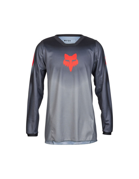 Maillot cross enfant Fox Spring 2024 180 Interfere - Gris Rouge