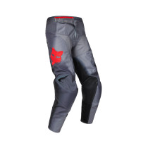 Pantalon cross enfant Fox Spring 2024 180 Interfere - Gris Rouge