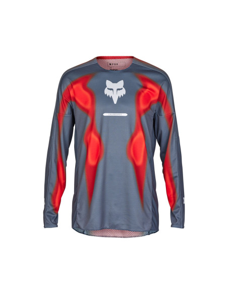 Maillot cross Fox Spring 2024 360 Volatile - Gris Rouge