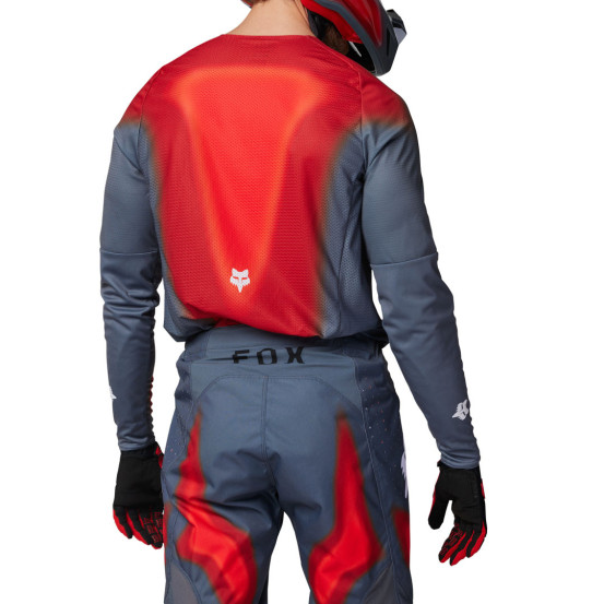 Maillot cross Fox Spring 2024 360 Volatile - Gris Rouge