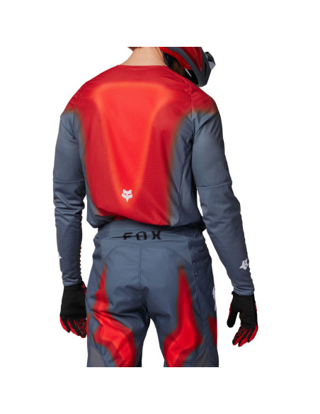 Maillot cross Fox Spring 2024 360 Volatile - Gris Rouge