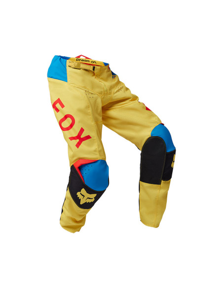 Pantalon cross Fox 2025 180 Race Spec - Jaune pâle