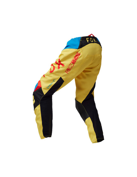 Pantalon cross Fox 2025 180 Race Spec - Jaune pâle