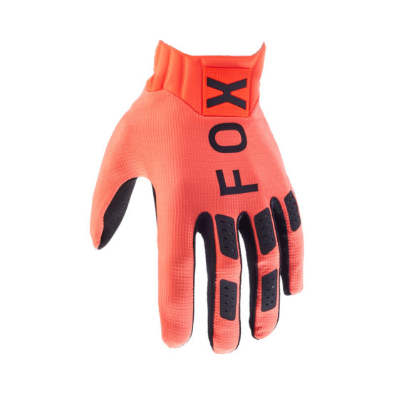 Gants cross Fox 2025 Flexair - Orange Fluo