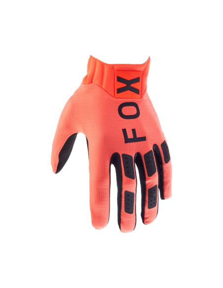 Gants cross Fox 2025 Flexair - Orange Fluo