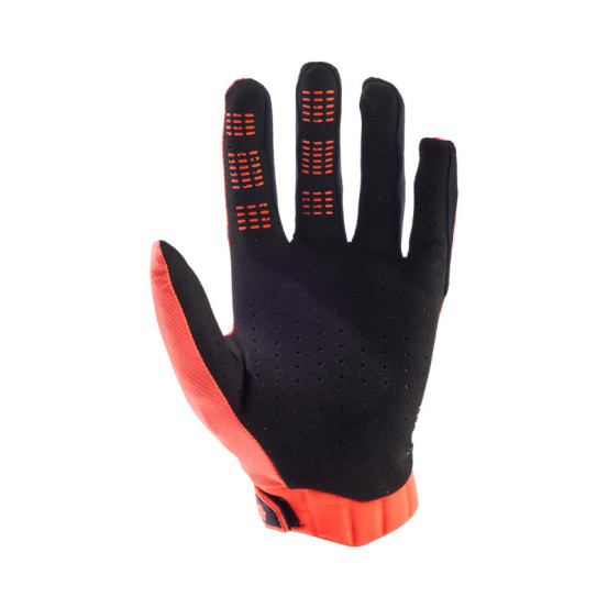 Gants cross Fox 2025 Flexair - Orange Fluo
