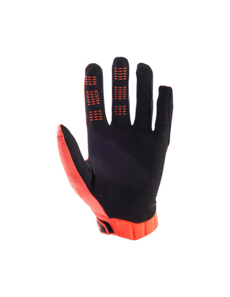Gants cross Fox 2025 Flexair - Orange Fluo