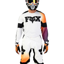 Maillot cross Fox 2024 360 Streak - Blanc