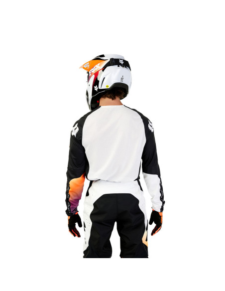 Maillot cross Fox 2024 360 Streak - Blanc