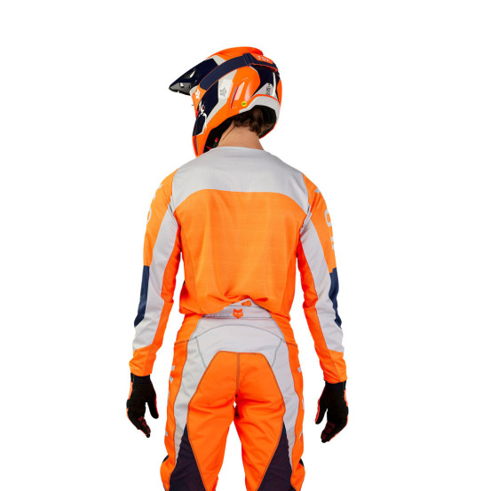 Maillot cross Fox 2024 180 Nitro - Orange Fluo