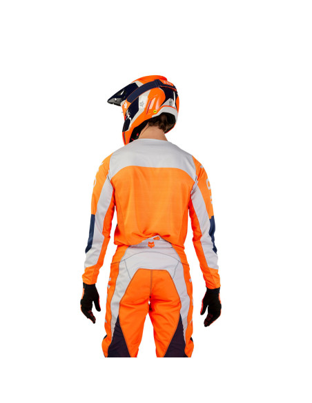 Maillot cross Fox 2024 180 Nitro - Orange Fluo