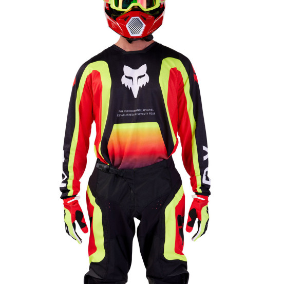 Maillot cross Fox 2024 180 Ballast - Noir Rouge