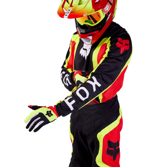 Maillot cross Fox 2024 180 Ballast - Noir Rouge