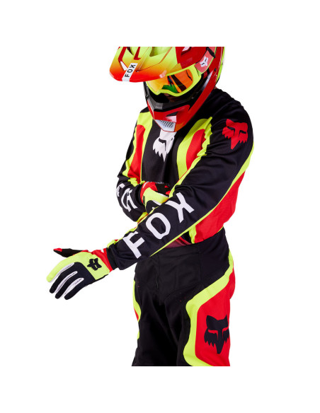 Maillot cross Fox 2024 180 Ballast - Noir Rouge