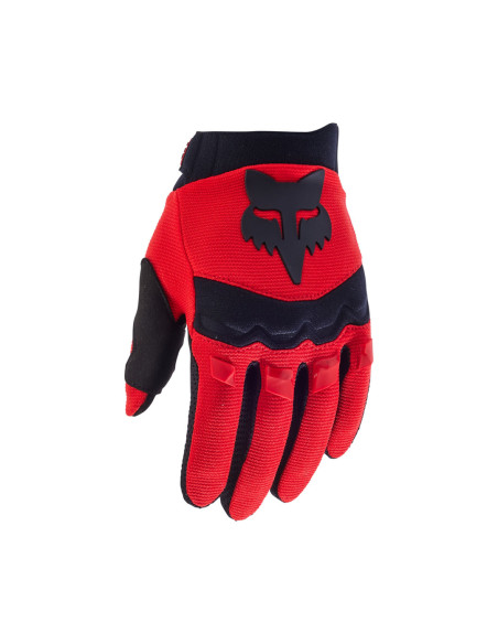 Gants cross enfant Fox Dirtpaw - Rouge Fluo
