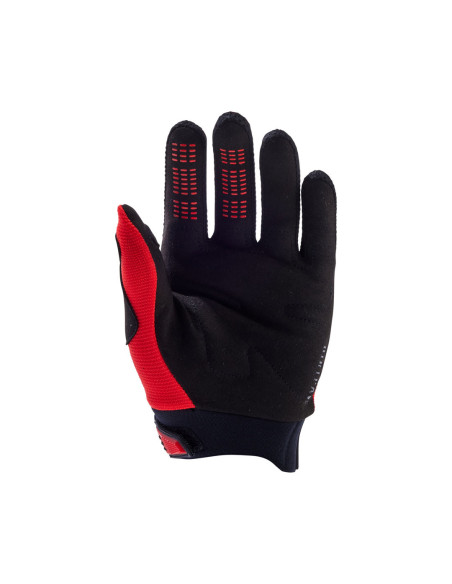 Gants cross enfant Fox Dirtpaw - Rouge Fluo