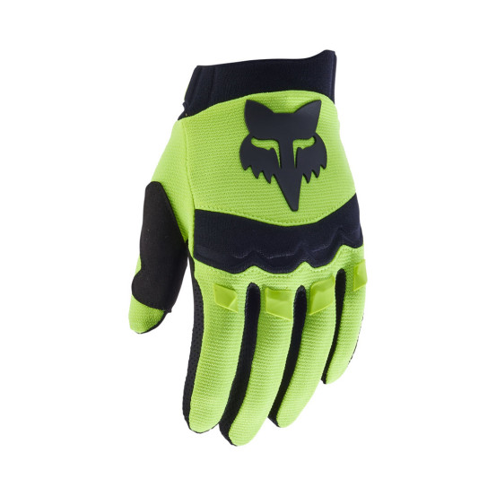 Gants cross enfant Fox Dirtpaw - Jaune Fluo