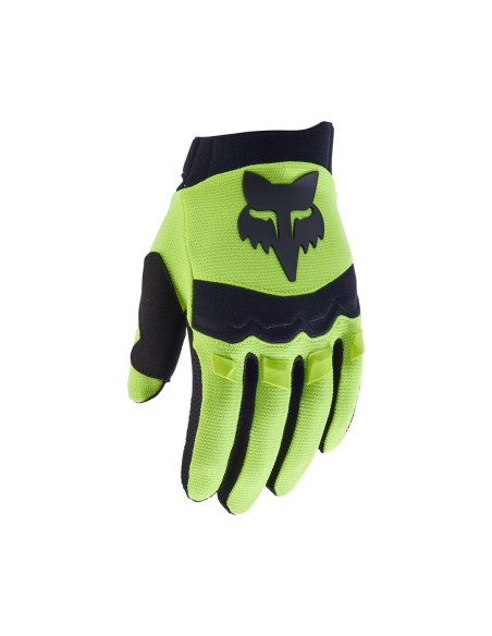 Gants cross enfant Fox Dirtpaw - Jaune Fluo